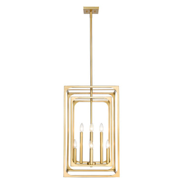 Z-Lite Easton 16.5" Large 8 Light Chandelier 9