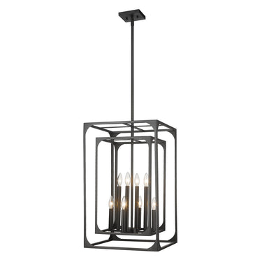 Z-Lite Easton 16.5" Large 8 Light Chandelier 