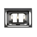 Z-Lite Easton 4 Light Flush Mount 1