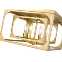 Z-Lite Easton 4 Light Flush Mount 11