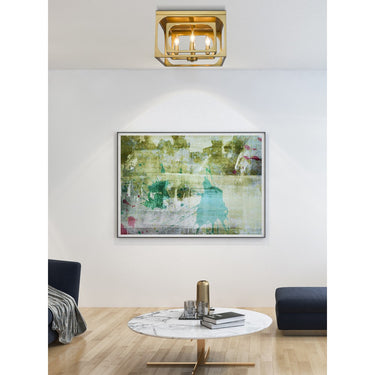 Z-Lite Easton 4 Light Flush Mount 13