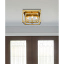 Z-Lite Easton 4 Light Flush Mount 14
