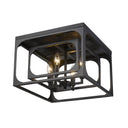 Z-Lite Easton 4 Light Flush Mount 2