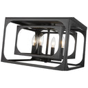 Z-Lite Easton 4 Light Flush Mount 3