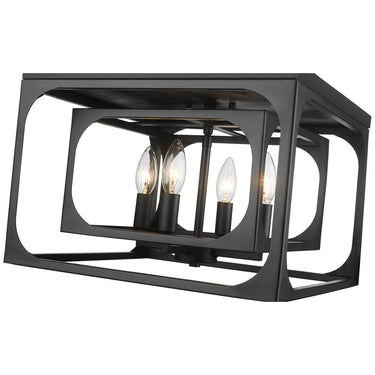 Z-Lite Easton 4 Light Flush Mount 3