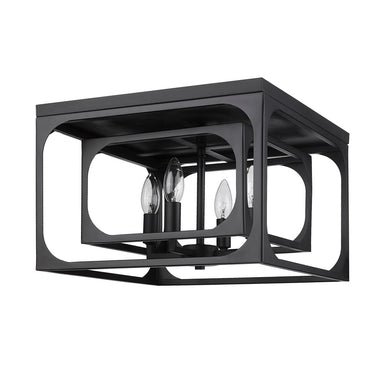 Z-Lite Easton 4 Light Flush Mount 4