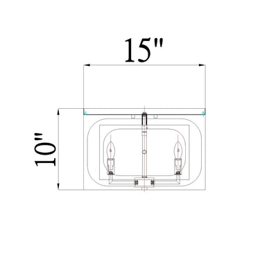Z-Lite Easton 4 Light Flush Mount 7