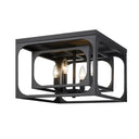 Z-Lite Easton 4 Light Flush Mount 