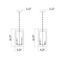 Z-Lite Easton 9.25" Medium 4 Light Chandelier 7