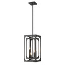 Z-Lite Easton 9.25" Medium 4 Light Chandelier 
