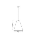 Z-Lite Eaton 12" 1 Light Pendant 7