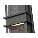Z-Lite Eclipse 10W 2 Light Outdoor Wall Light in Black Finish 3