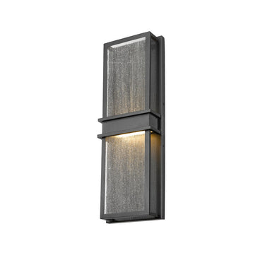 Z-Lite Eclipse 12W 2 Light Outdoor Wall Light in Black Finish 2