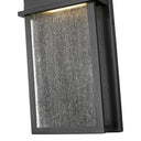 Z-Lite Eclipse 12W 2 Light Outdoor Wall Light in Black Finish 3