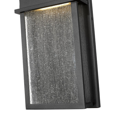 Z-Lite Eclipse 12W 2 Light Outdoor Wall Light in Black Finish 3