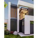 Z-Lite Eclipse 12W 2 Light Outdoor Wall Light in Black Finish 5
