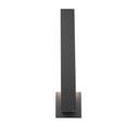 Z-Lite Edge 2 Light 10W High Outdoor Wall Light in Black Finish 1