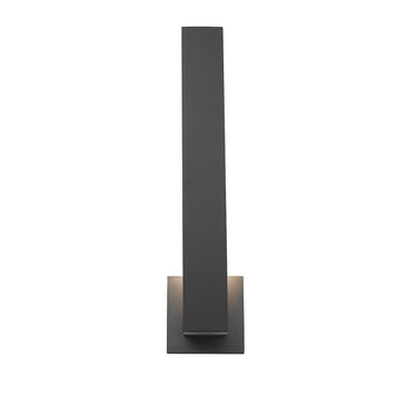 Z-Lite Edge 2 Light 10W High Outdoor Wall Light in Black Finish 1
