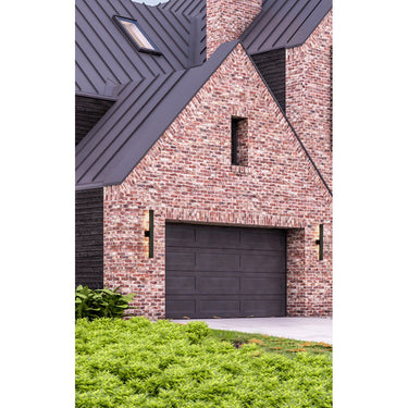 Z-Lite Edge 2 Light 18W High Outdoor Wall Light in Black Finish 5