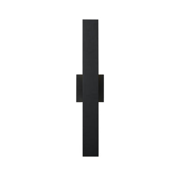 Z-Lite Edge 2 Light High Outdoor Wall Light - 576S-2-BK-LED 1
