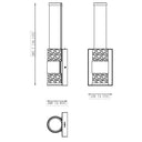 Z-Lite Egon 1 Light Wall Sconce 7