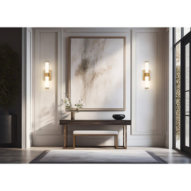 Z-Lite Egon 20W 1 Light Vanity Wall Sconce 28