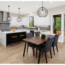 Z-Lite Elle 24" 1 Light Pendant in Matte Black Finish 5