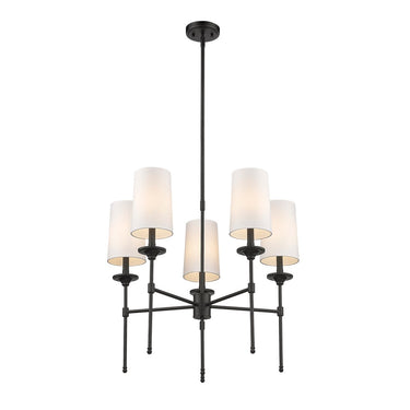 Z-Lite Emily 28" Large 5 Light Chandelier 10