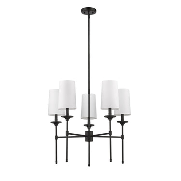 Z-Lite Emily 28" Large 5 Light Chandelier 12