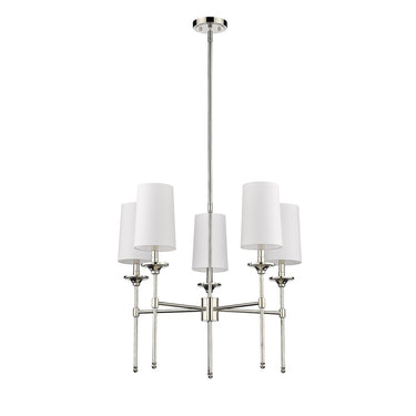 Z-Lite Emily 28" Large 5 Light Chandelier 19