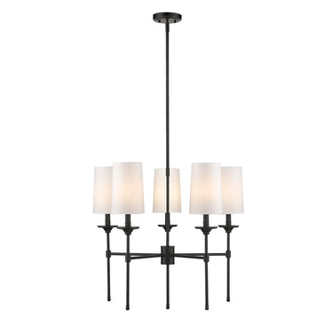 Z-Lite Emily 28" Large 5 Light Chandelier 9