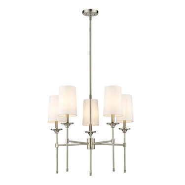Z-Lite Emily 28" Large 5 Light Chandelier 