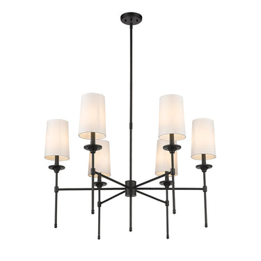 Z-Lite Emily 38" Large 6 Light Chandelier 10