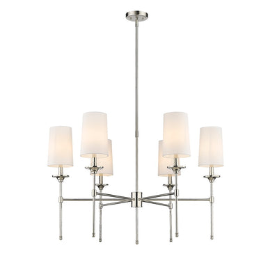 Z-Lite Emily 38" Large 6 Light Chandelier 15
