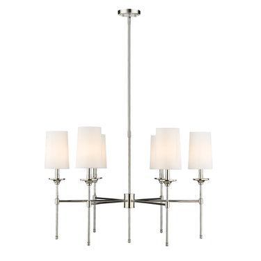 Z-Lite Emily 38" Large 6 Light Chandelier 16