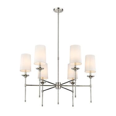 Z-Lite Emily 38" Large 6 Light Chandelier 17