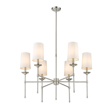 Z-Lite Emily 38" Large 6 Light Chandelier 2