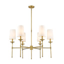 Z-Lite Emily 38" Large 6 Light Chandelier 22