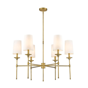 Z-Lite Emily 38" Large 6 Light Chandelier 22