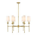 Z-Lite Emily 38" Large 6 Light Chandelier 23