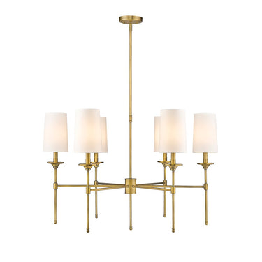 Z-Lite Emily 38" Large 6 Light Chandelier 23