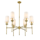 Z-Lite Emily 38" Large 6 Light Chandelier 24