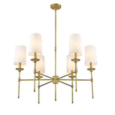 Z-Lite Emily 38" Large 6 Light Chandelier 24
