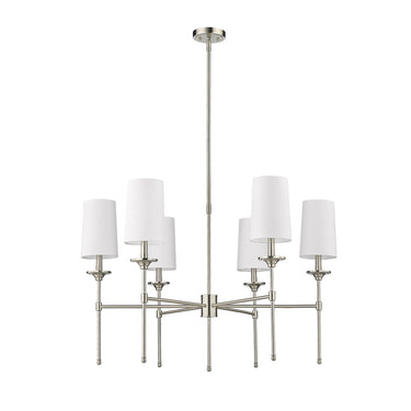 Z-Lite Emily 38" Large 6 Light Chandelier 4