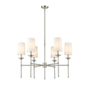 Z-Lite Emily 38" Large 6 Light Chandelier 