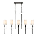 Z-Lite Emily 5.5" Large 5 Light Linear Chandelier 1