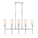 Z-Lite Emily 5.5" Large 5 Light Linear Chandelier 9