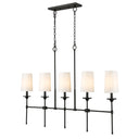 Z-Lite Emily 5.5" Large 5 Light Linear Chandelier 