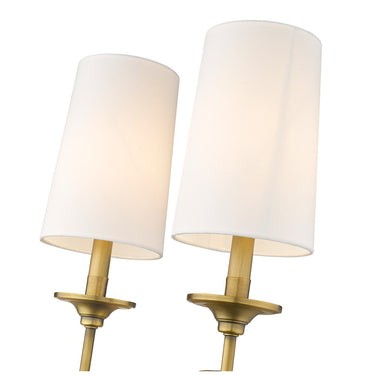 Z-Lite Emily 60W 2 Light Wall Sconce 18