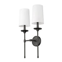 Z-Lite Emily 60W 2 Light Wall Sconce 4